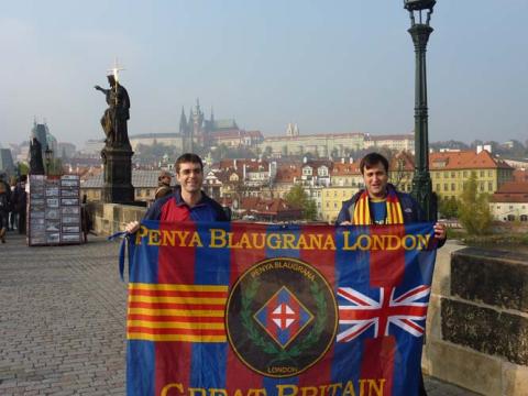 PB London with the fantastic Prague Castle in the background