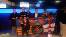 Søren Skov, president of PB Copenhagen, in Penya Blaugrana London