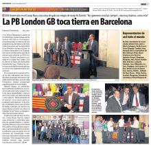 Penya Blaugrana London in Mundo Deportivo - 30th Penya Anniversary